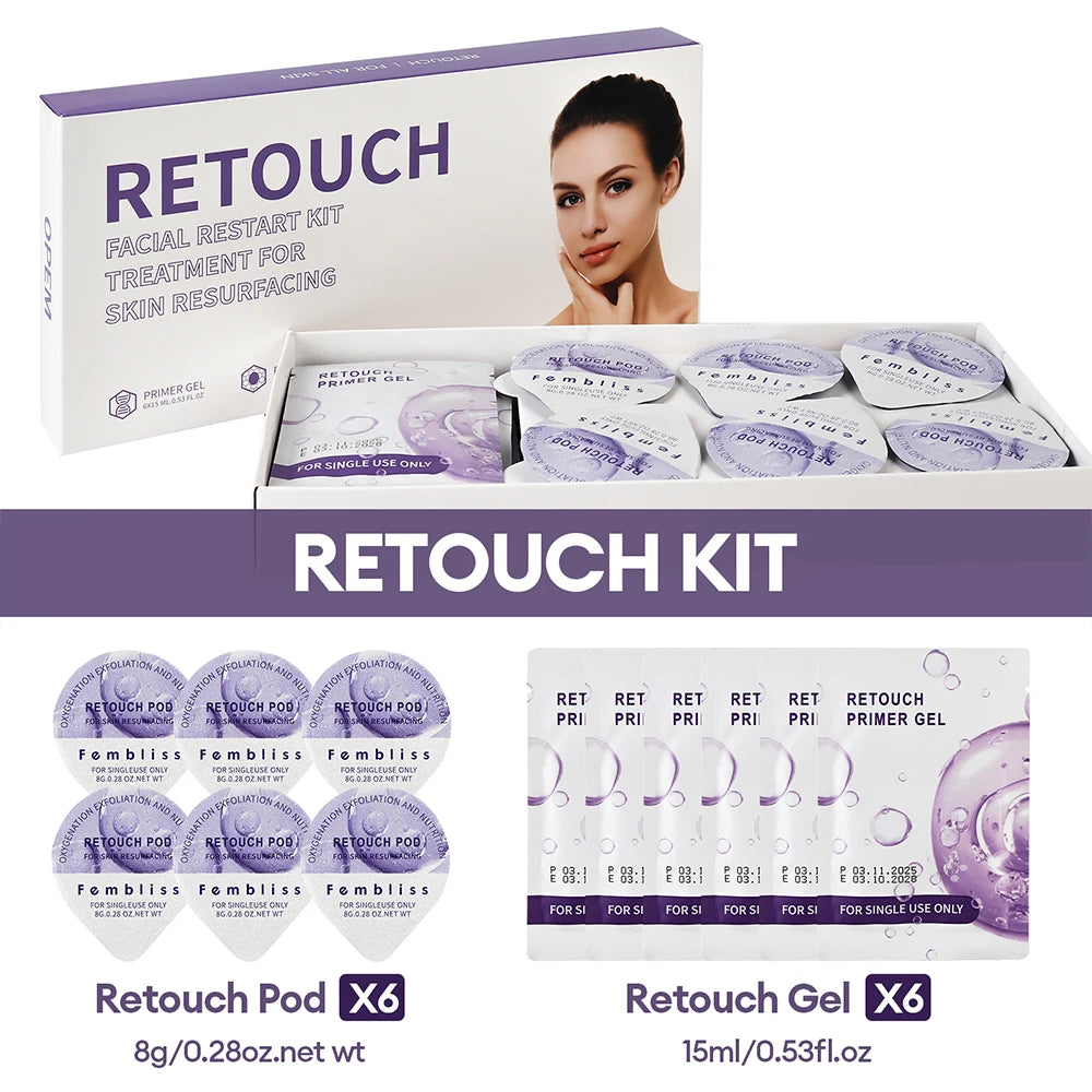 CO2 Oxygen Facial Treatment Capsule and Gel Kit - 33