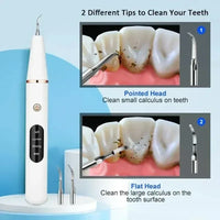 Electric Sonic Teeth Tartar Remover and Plaque Cleaner