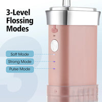 Portable Cordless Water Dental Flosser for Deep Teeth Cleaning