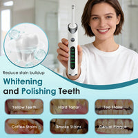 Rechargeable Electric Teeth Polisher and Whitening Kit