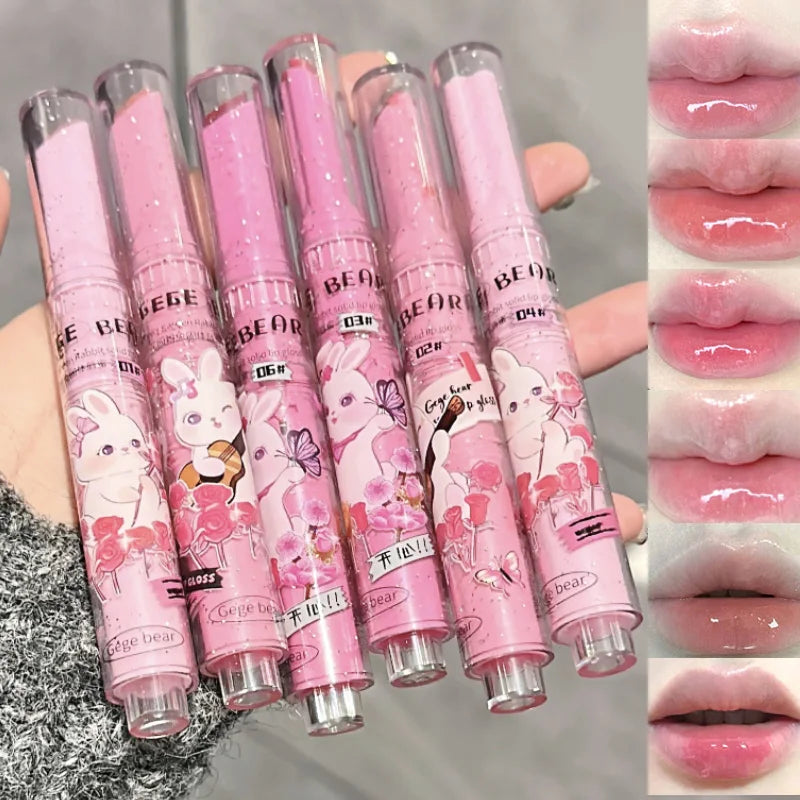 Hydrating Solid Bunny Lip Gloss for Glossy Shine - 2