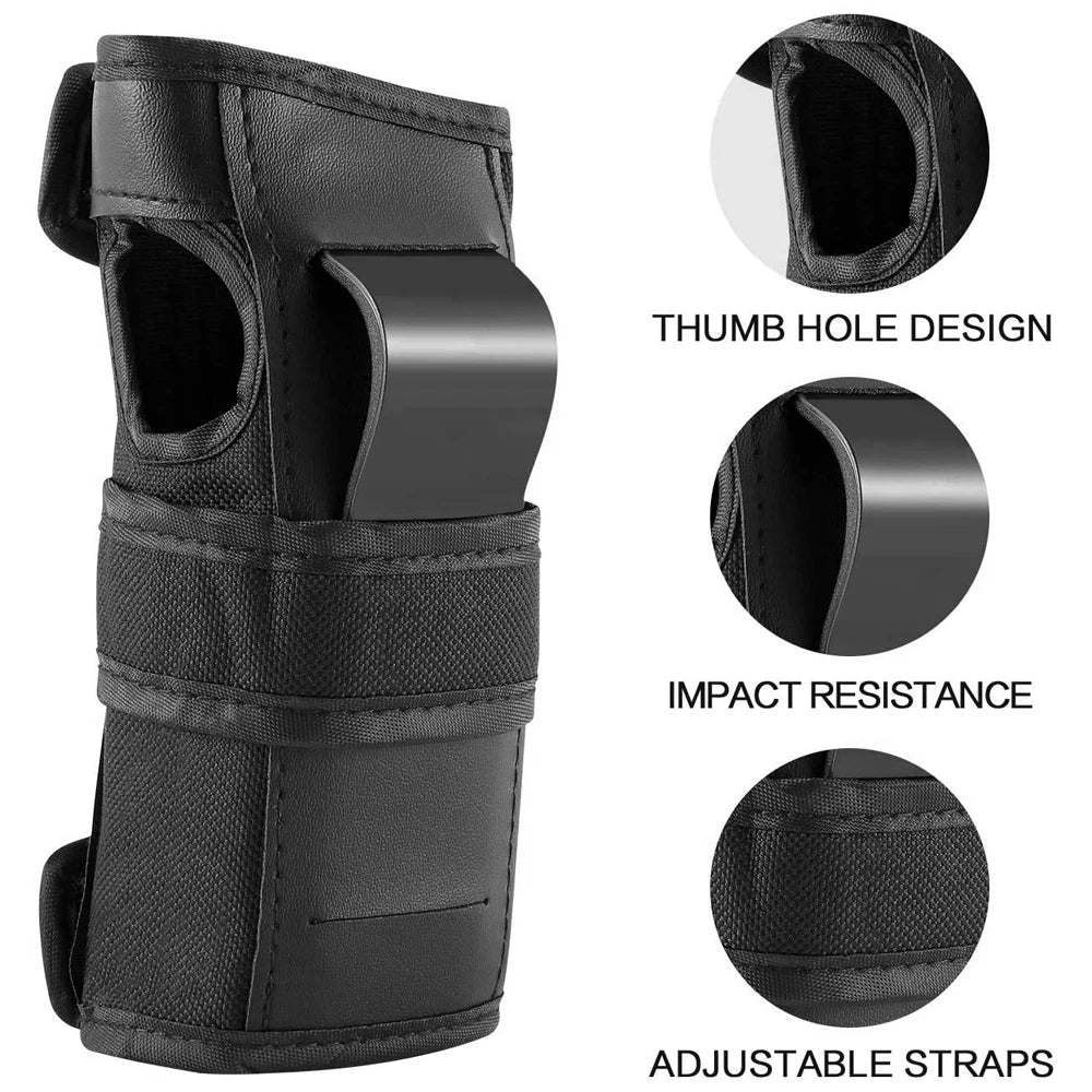 6-Piece Protective Knee, Elbow, and Wrist Pad Set - 10