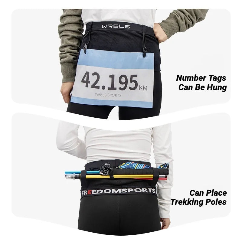 Elastic Running Waist Belt for Phones and Accessories - 3