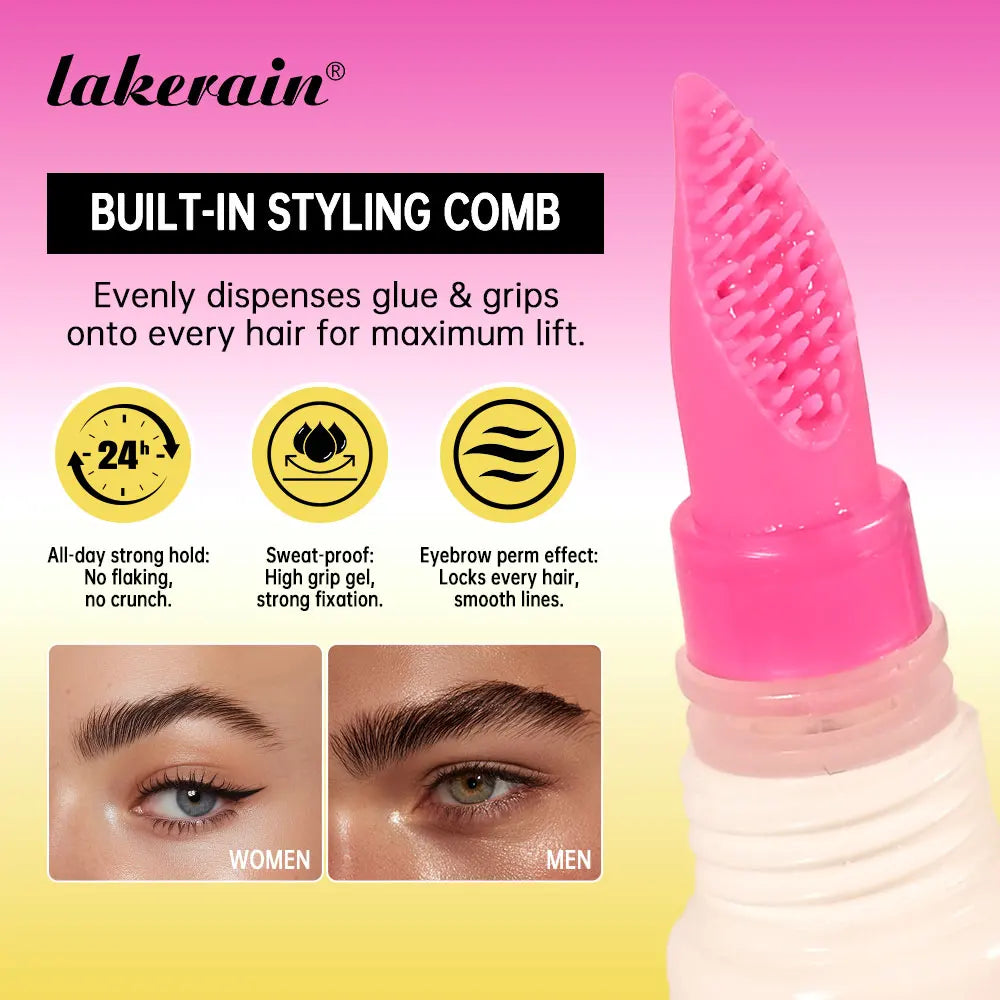 Long-Lasting Brow Lamination Styling Gel - 3