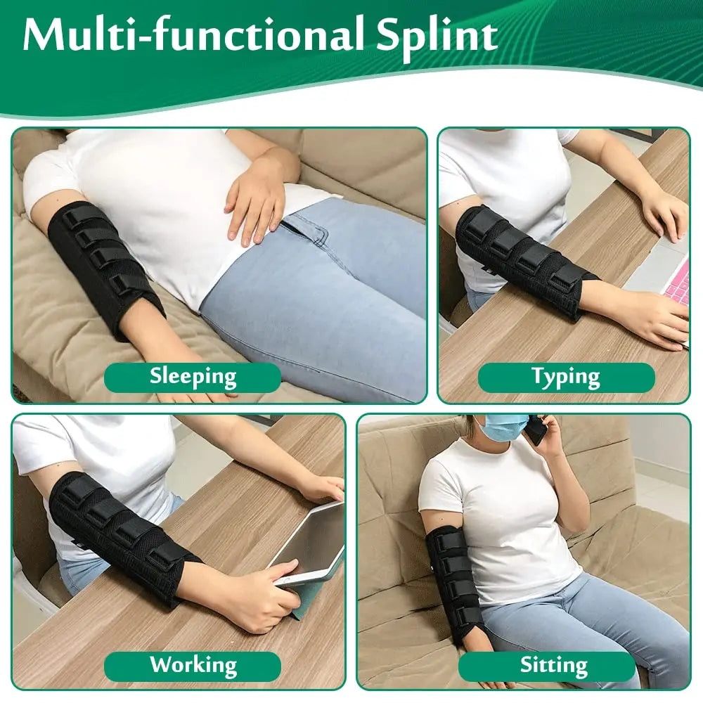 Adjustable Elbow Immobilizer Splint for Pain Relief and Recovery - 6