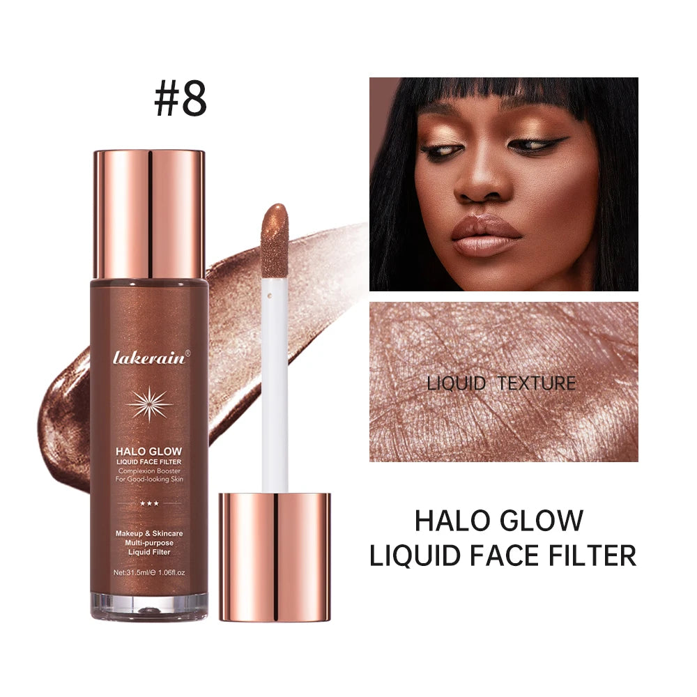 Liquid Glow Face Filter Makeup Primer & Highlighter - 26