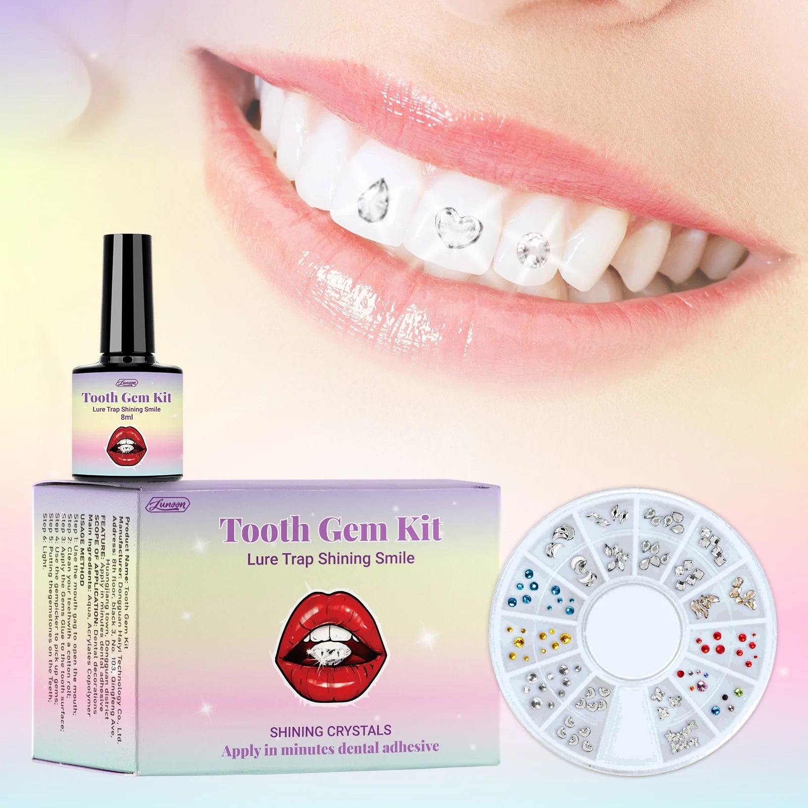 DIY Professional Tooth Gem Kit for a Sparkling Smile - 2
