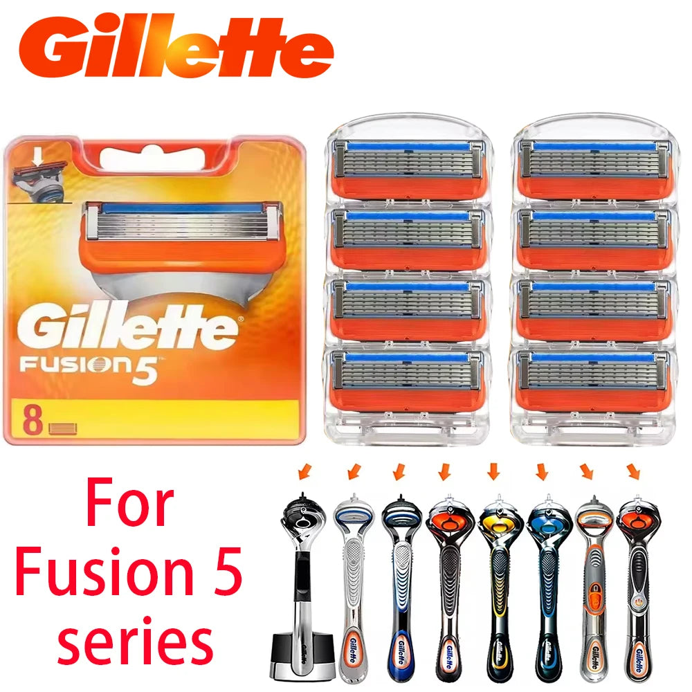 5-Blade Precision Razor Refills for Smooth Shaving - 1