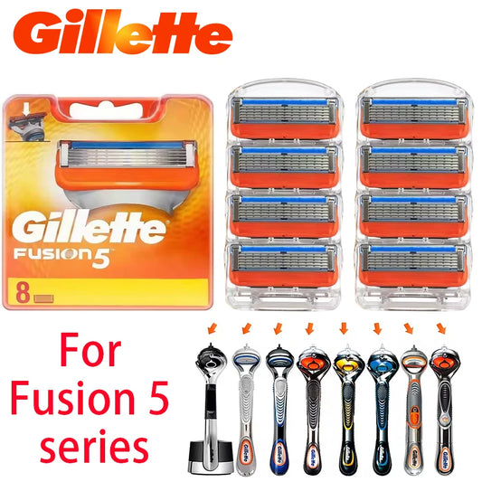 5-Blade Precision Razor Refills for Smooth Shaving