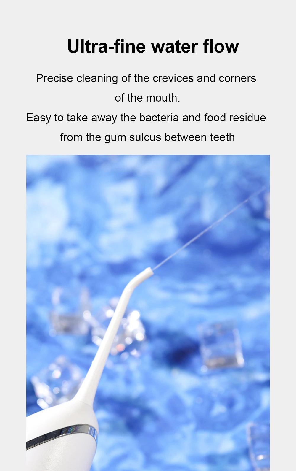 Portable Electric Water Flosser for Deep Teeth Cleaning - 10
