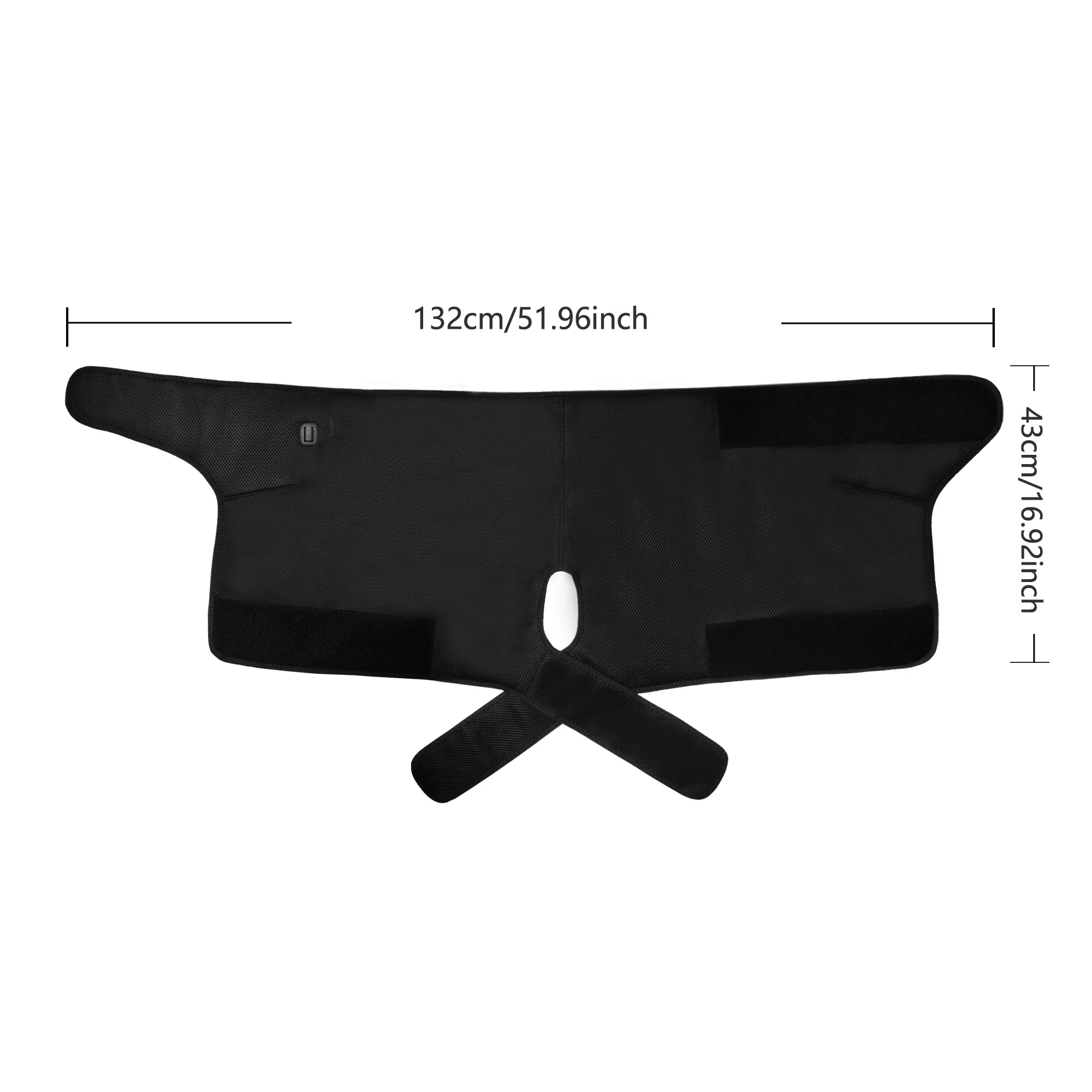 Heated Double Hip Support and Vibration Massager - 7