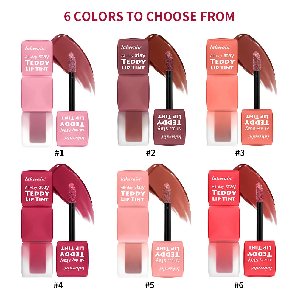 Long-Lasting Waterproof Matte Teddy Lip Tint - 2