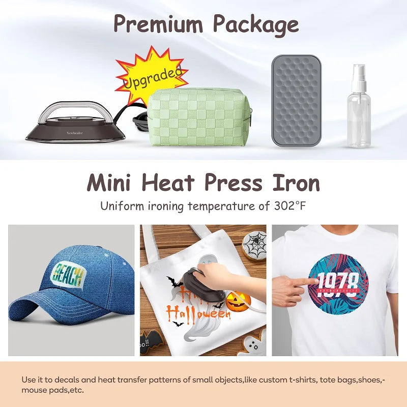 Portable Mini Electric Travel Iron - 6