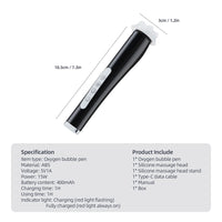 Portable CO2 Oxygen Facial Cleansing & Skin Rejuvenation Device