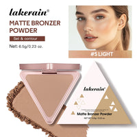 Matte Bronzer Powder for Natural Sculpted Look