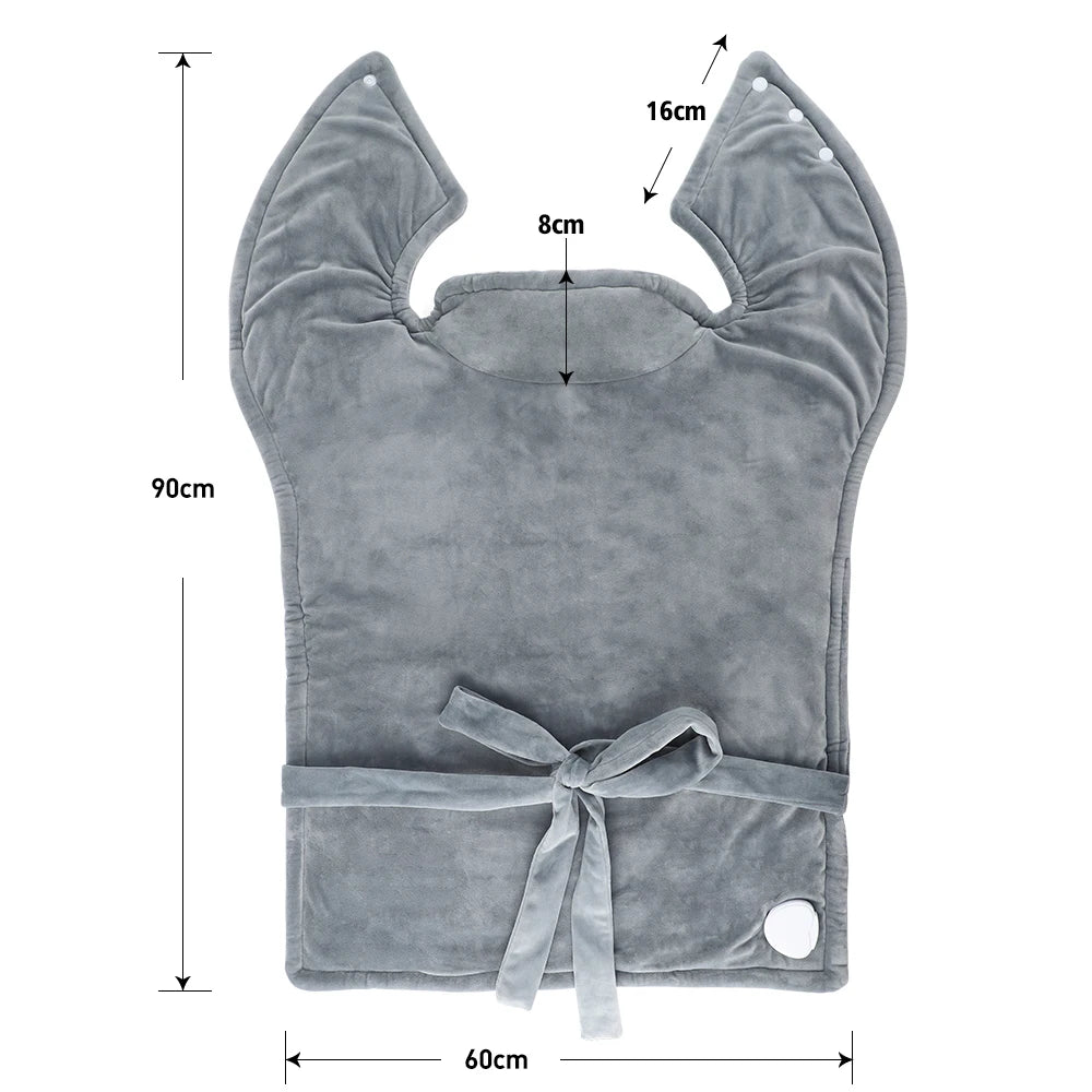 Electric Heated Shawl for Neck, Shoulder, and Back Pain Relief - 17