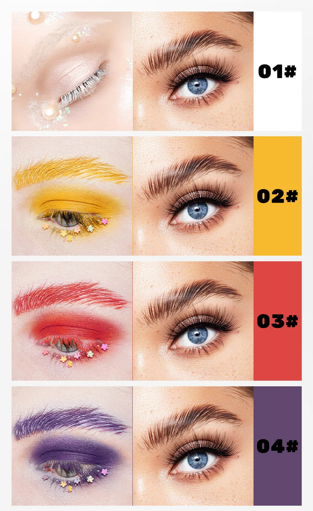 2-in-1 Waterproof Eyebrow Tint and Styling Gel - 13