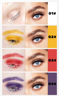 2-in-1 Waterproof Eyebrow Tint and Styling Gel