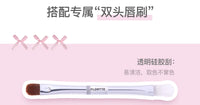 10-Color Jelly Lip Gloss Palette with Bow Design