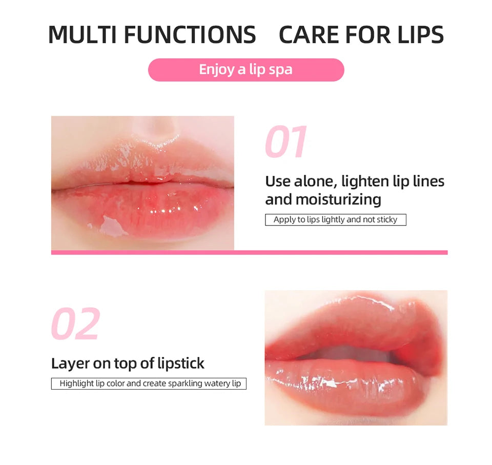 Hydrating Lip Glow Oil for Plump and Shiny Lips - 11