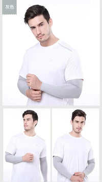 UV Protection Cooling Arm Sleeves for Sports and Outdoor Activities