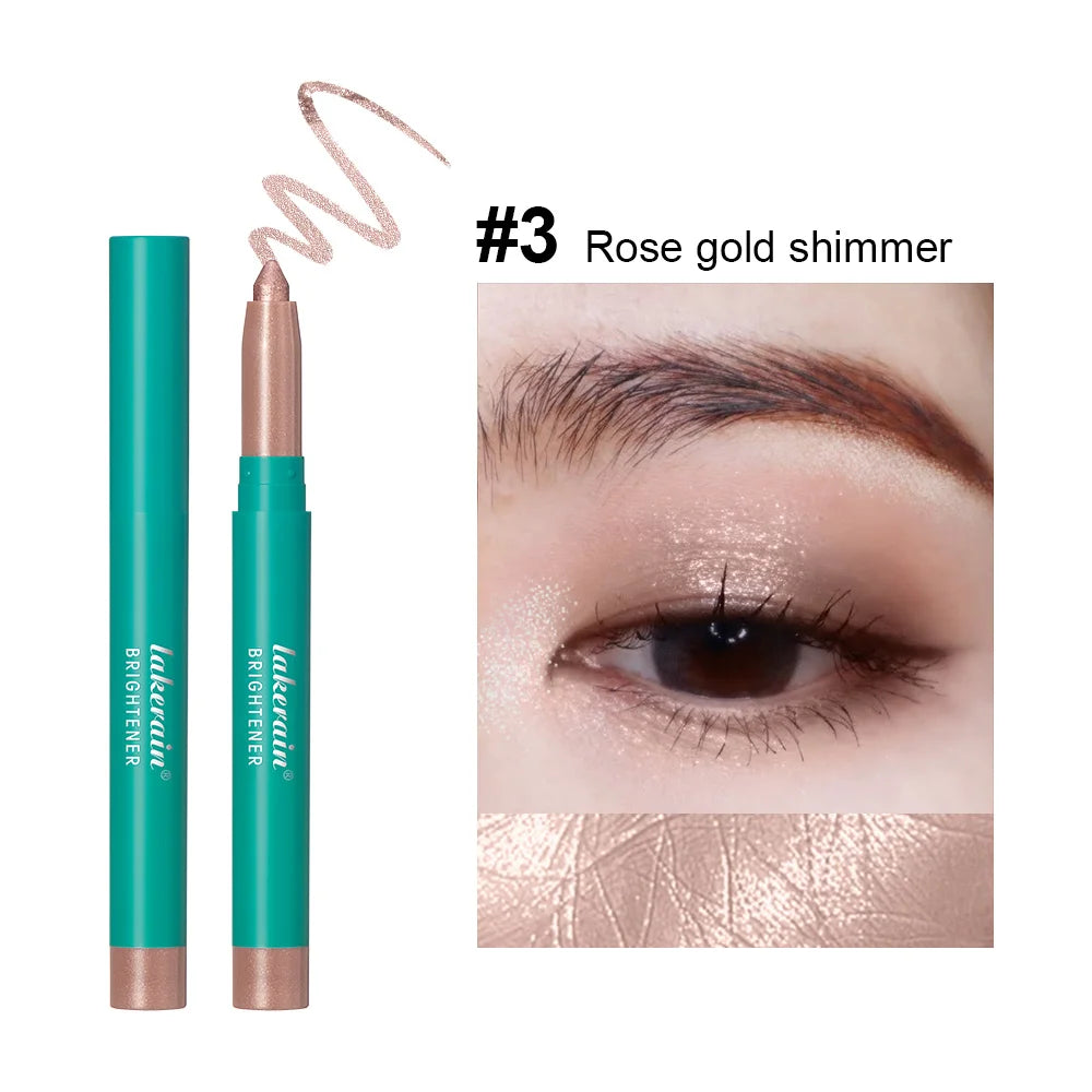 Waterproof Shimmer Eyeliner Pencil for Brightened Eyes - 53