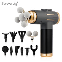 99-Level Professional Deep Tissue Muscle Massage Gun with 11 Heads