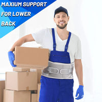 Adjustable Lumbar Support Brace for Lower Back Pain Relief