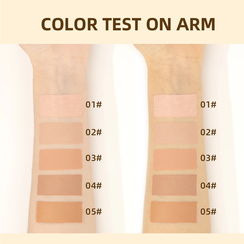 Waterproof Full Coverage Liquid Foundation - 4