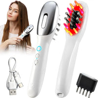 Electric Scalp Massager and Hair Growth Oil Applicator