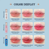 Hydrating Non-Sticky Tinted Lip Gloss for Shiny Long-Lasting Wear