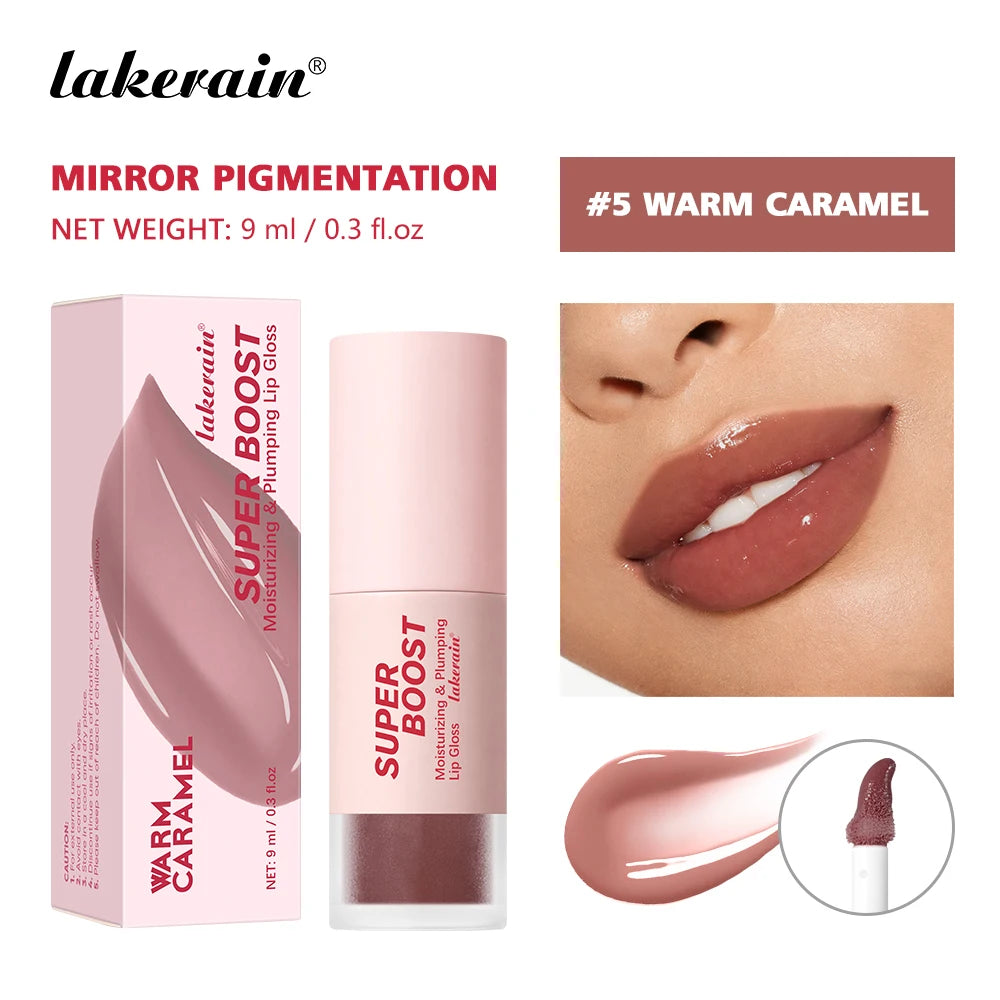 Hydrating Plumping Lip Gloss for Fuller Mirror-Shine Lips - 22