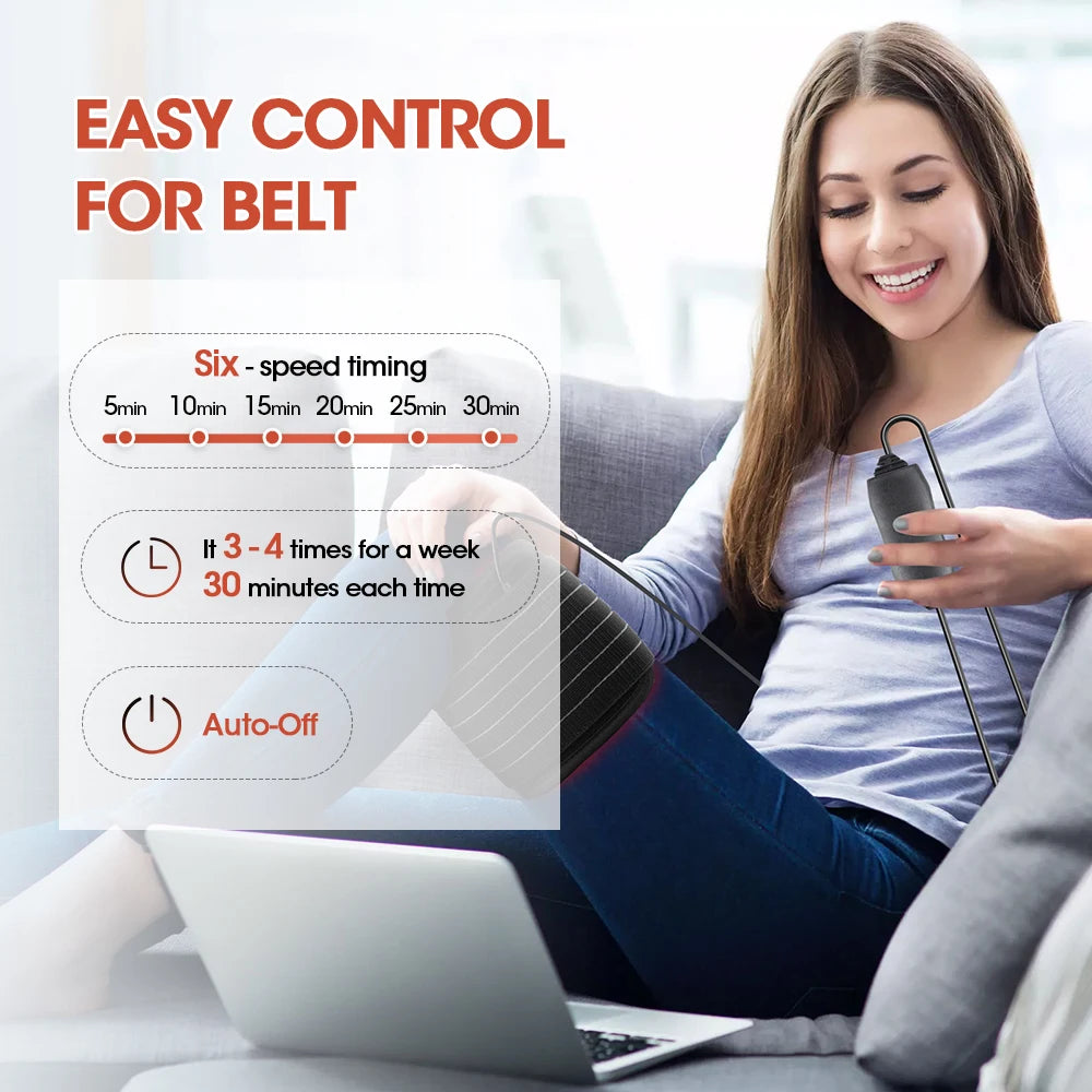Infrared Red Light Therapy Belt for Pain Relief and Skin Care - 9