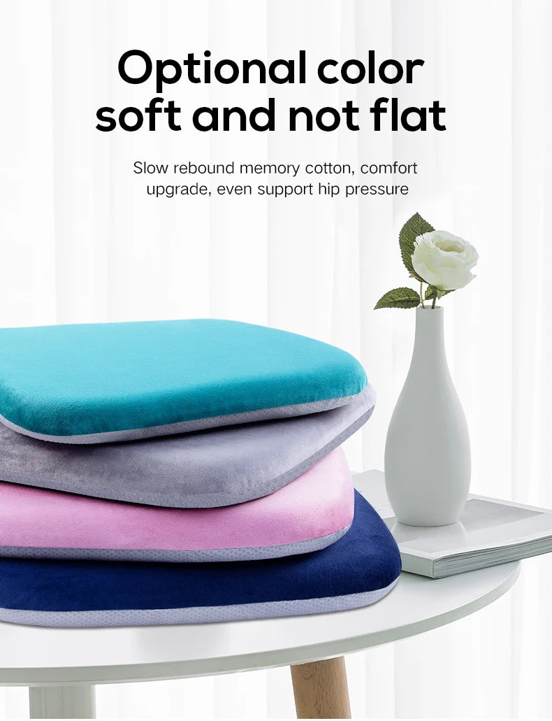 Ergonomic Memory Foam Seat Cushion for Office and Car - 9