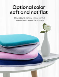 Ergonomic Memory Foam Seat Cushion for Office and Car