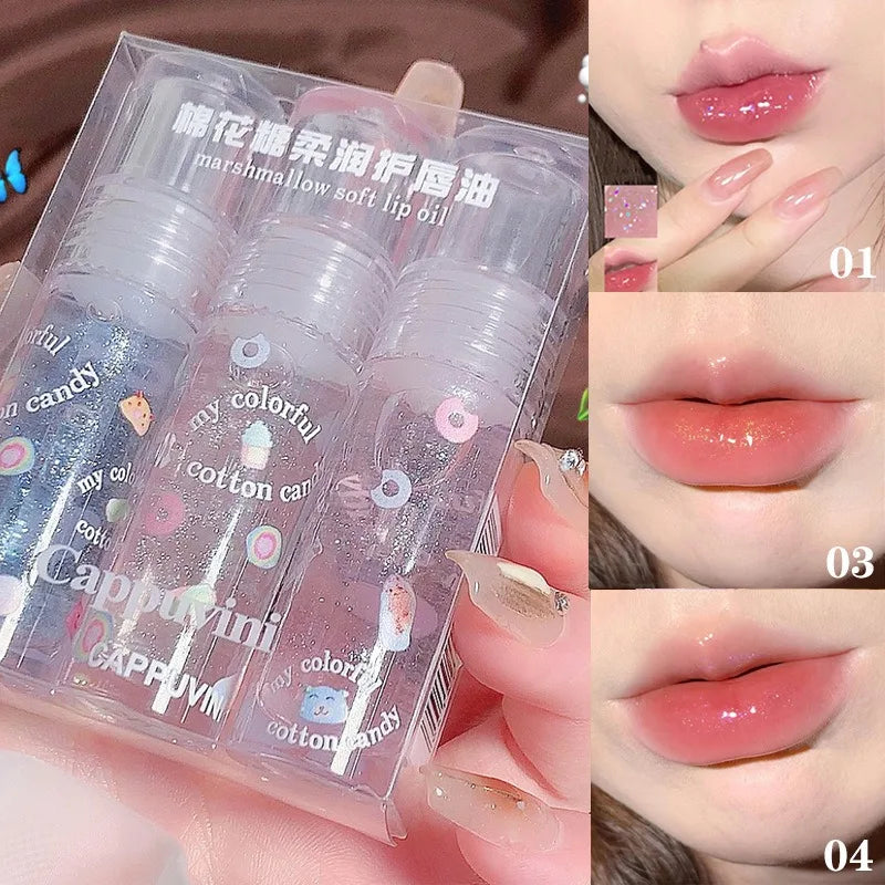 Hydrating Shimmering Lip Gloss for Glassy Lips - 16