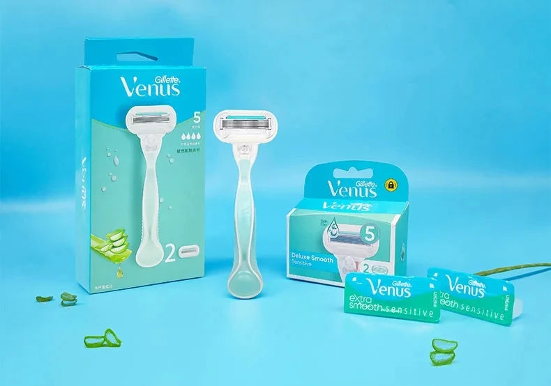 5-Blade Smooth Shaving Razor for Women - 8