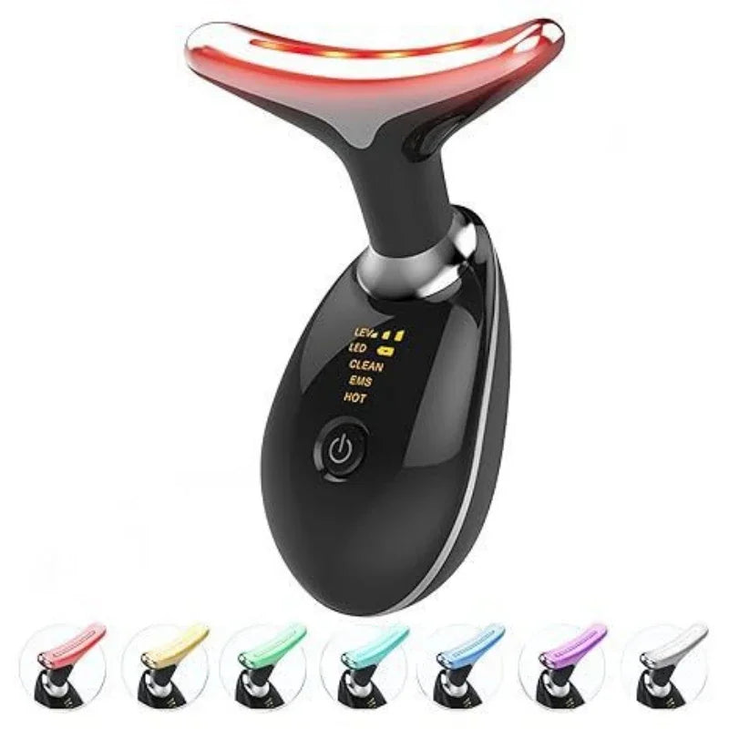 7-Color LED Neck and Face Lifting Massager - 14