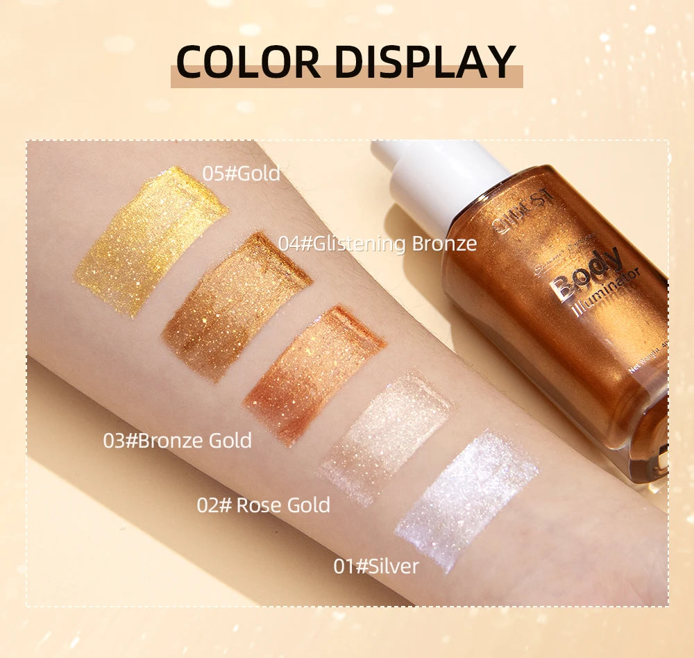 Liquid Shimmer Body & Face Illuminator Highlighter - 19