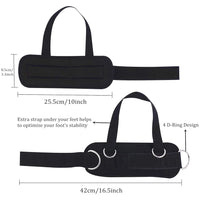 Adjustable Ankle Straps for Cable Machines and Glute Workouts