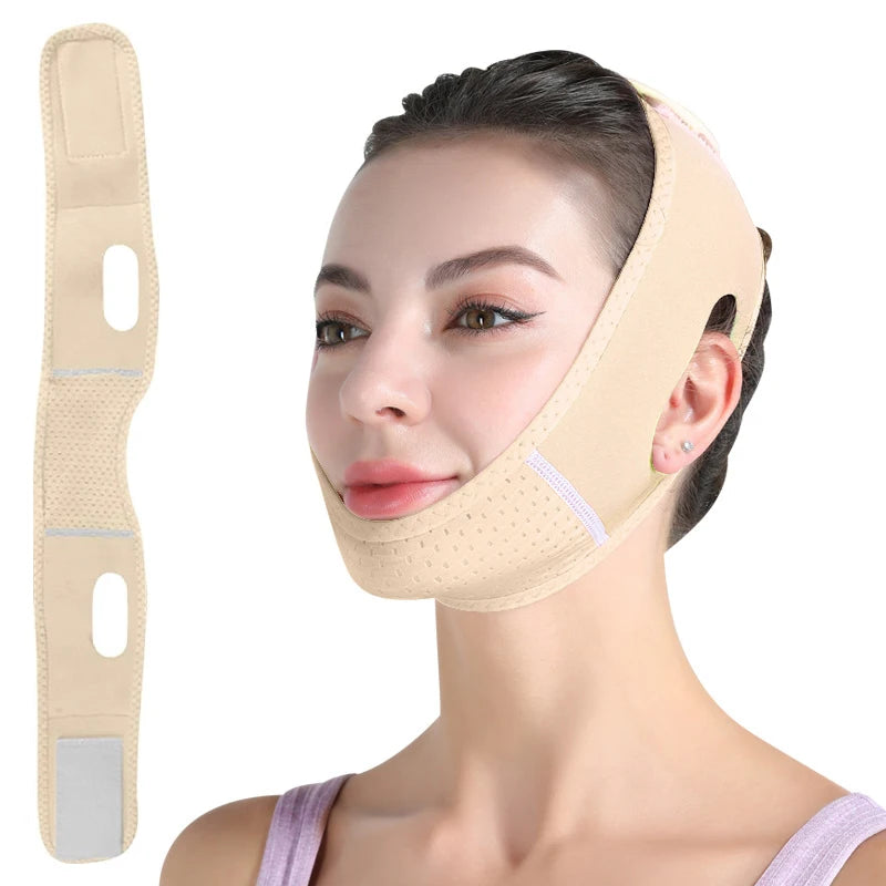 V-Line Face Lifting Slimming Bandage for Double Chin - 17