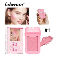 2-in-1 Cream and Powder Long-Lasting Blush Palette
