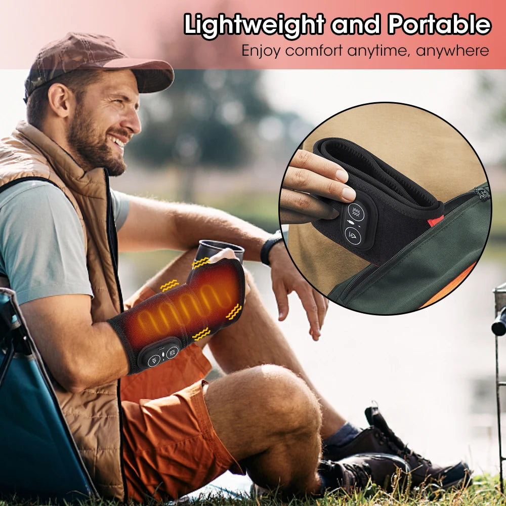 Red Light Therapy Heating Wrap for Joint & Muscle Pain Relief - 14