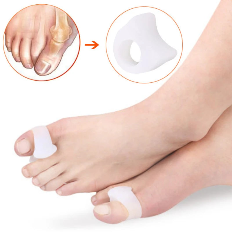 Silicone Gel Bunion Corrector and Toe Straightener - 4