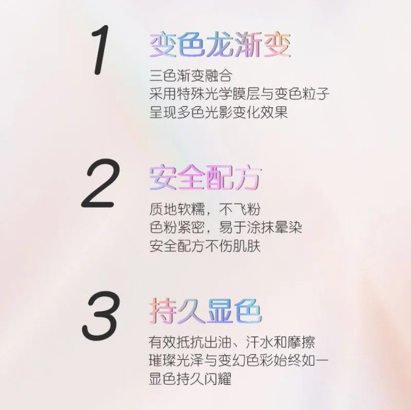 Duochrome Color-Shifting Eyeshadow Pigment - 8