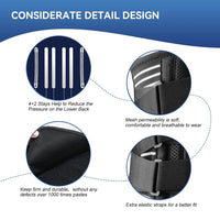 Adjustable Lumbar Support Back Brace for Pain Relief