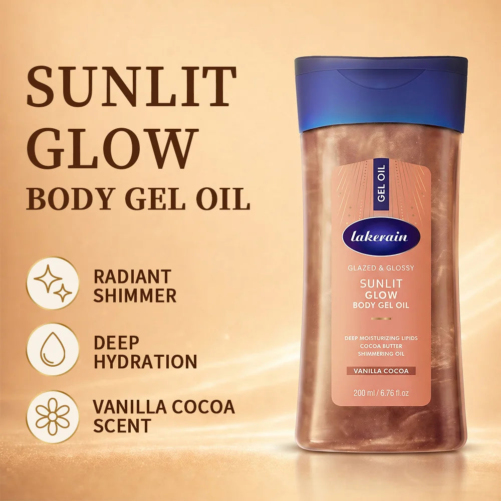Shimmering Body Glow Oil for Radiant Sun-Kissed Skin - 2