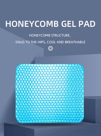 Ergonomic Honeycomb Gel Seat Cushion for Pain Relief