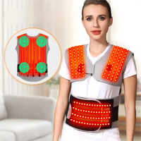 Red Light Heated Body Support Massage Wrap