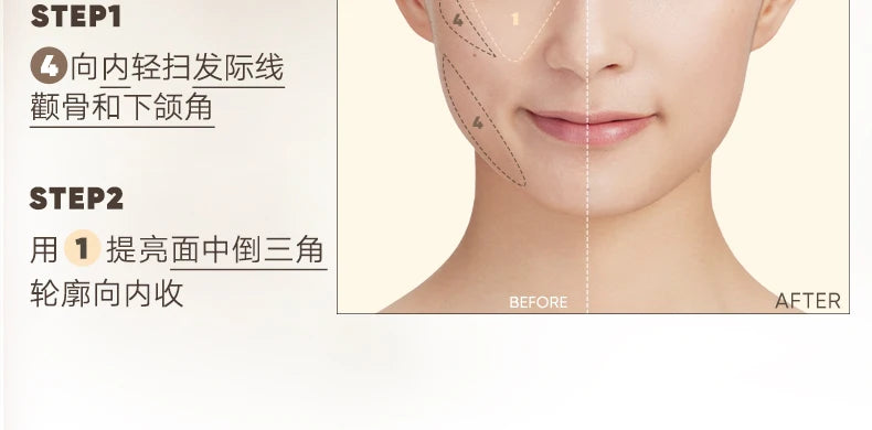 All-in-One Face Contouring and Highlighting Makeup Palette - 25